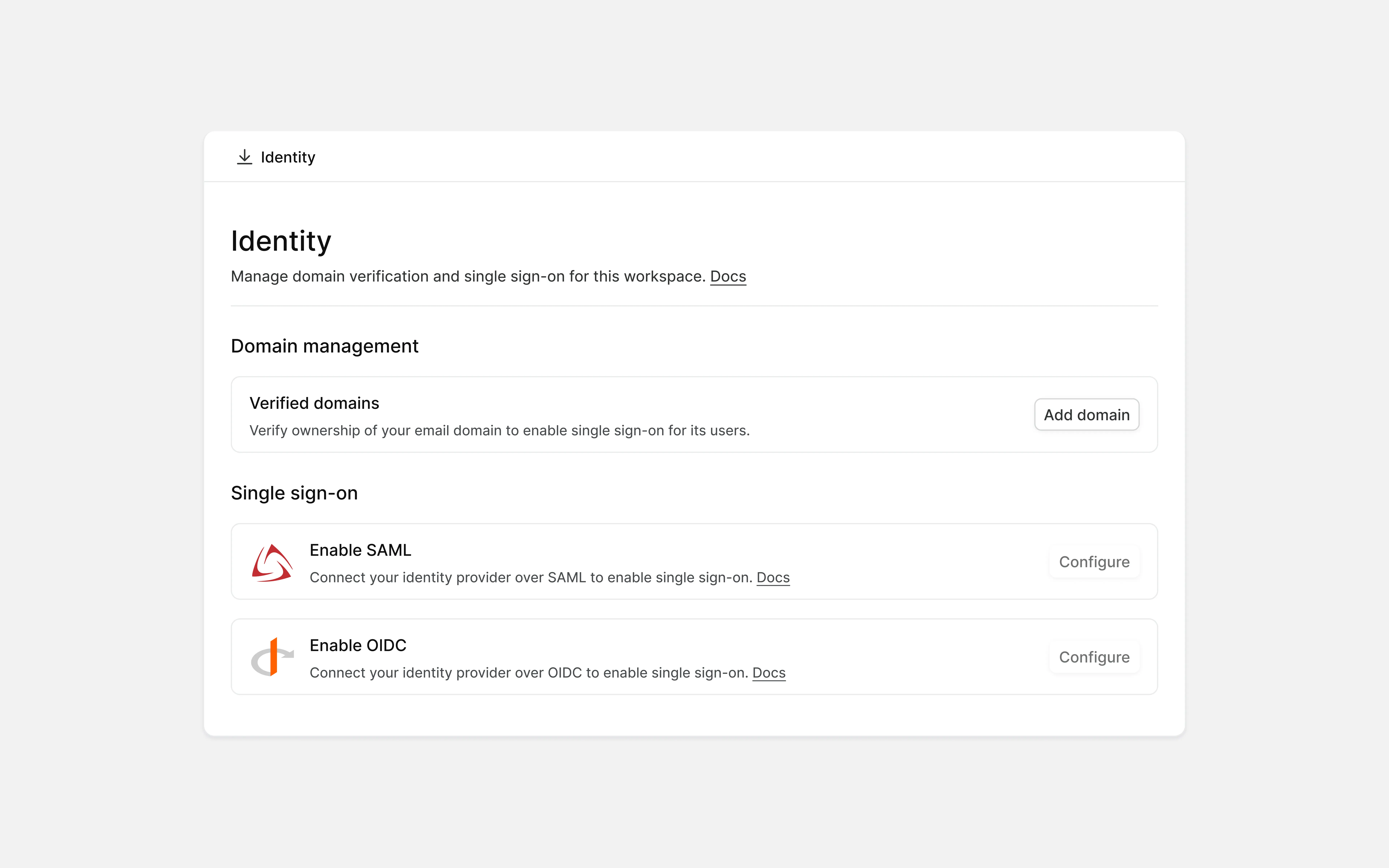 Identity provider sign-in