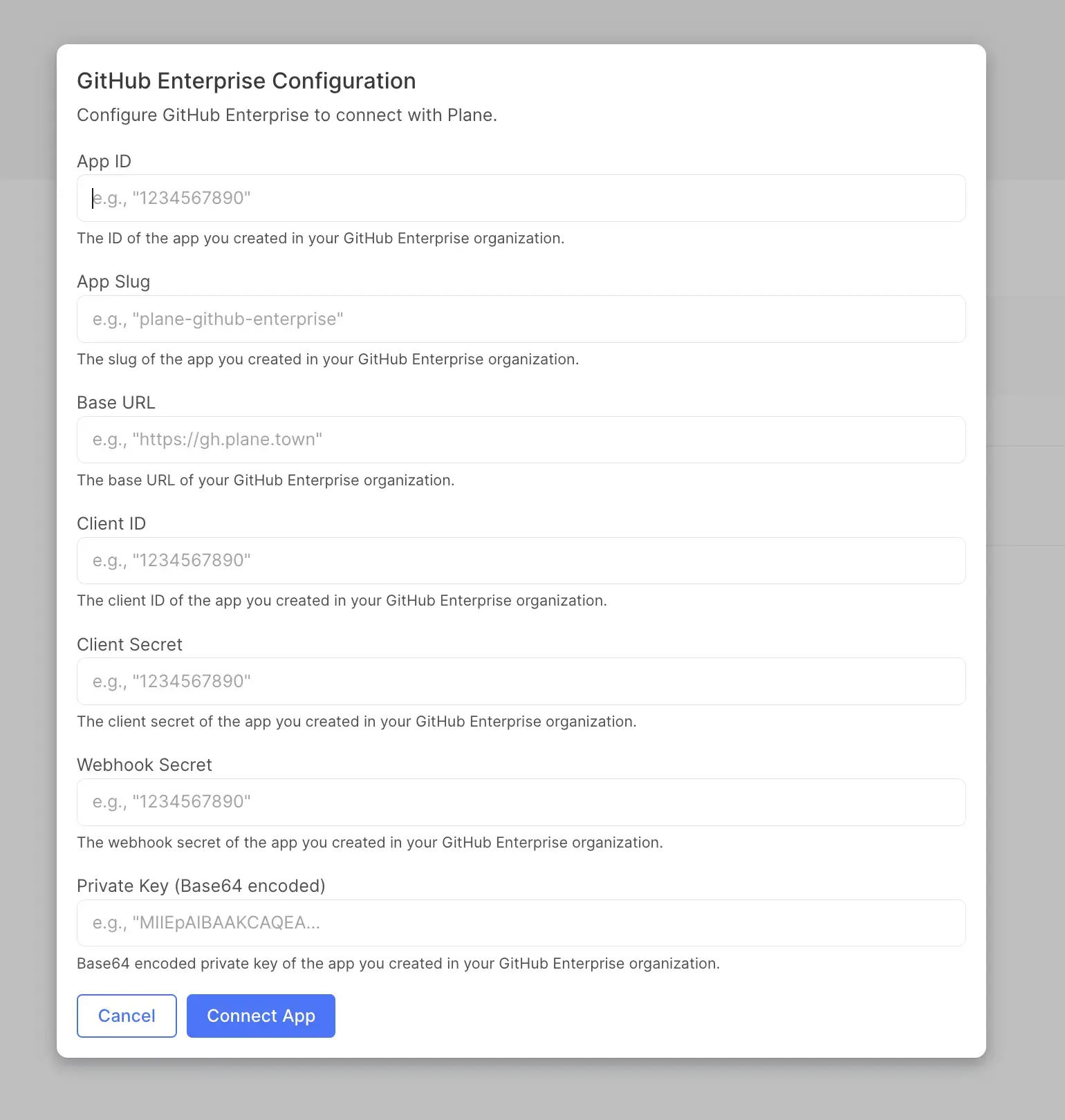 Configure GitHub Enterprise organization
