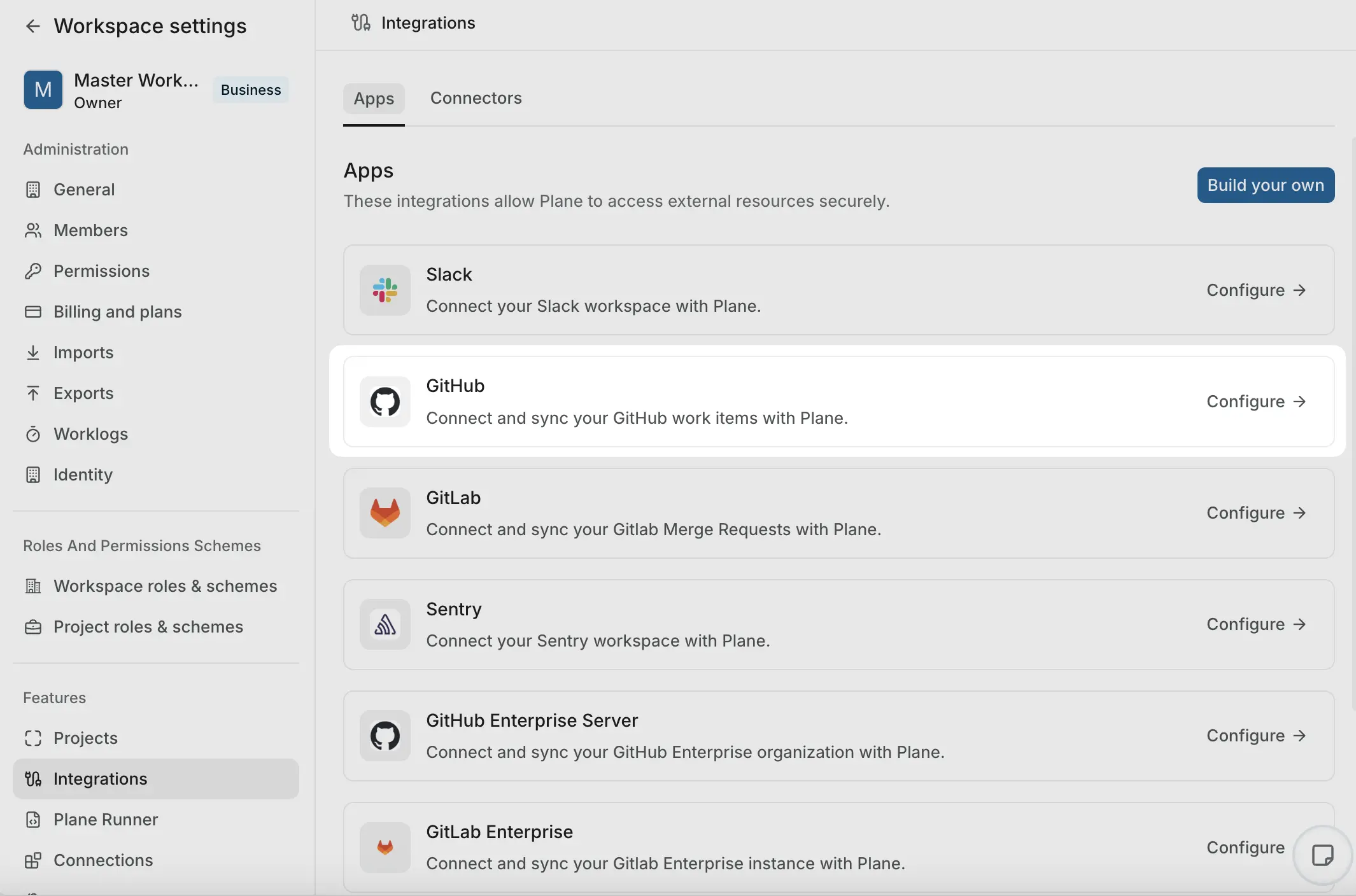 Connect GitHub Cloud