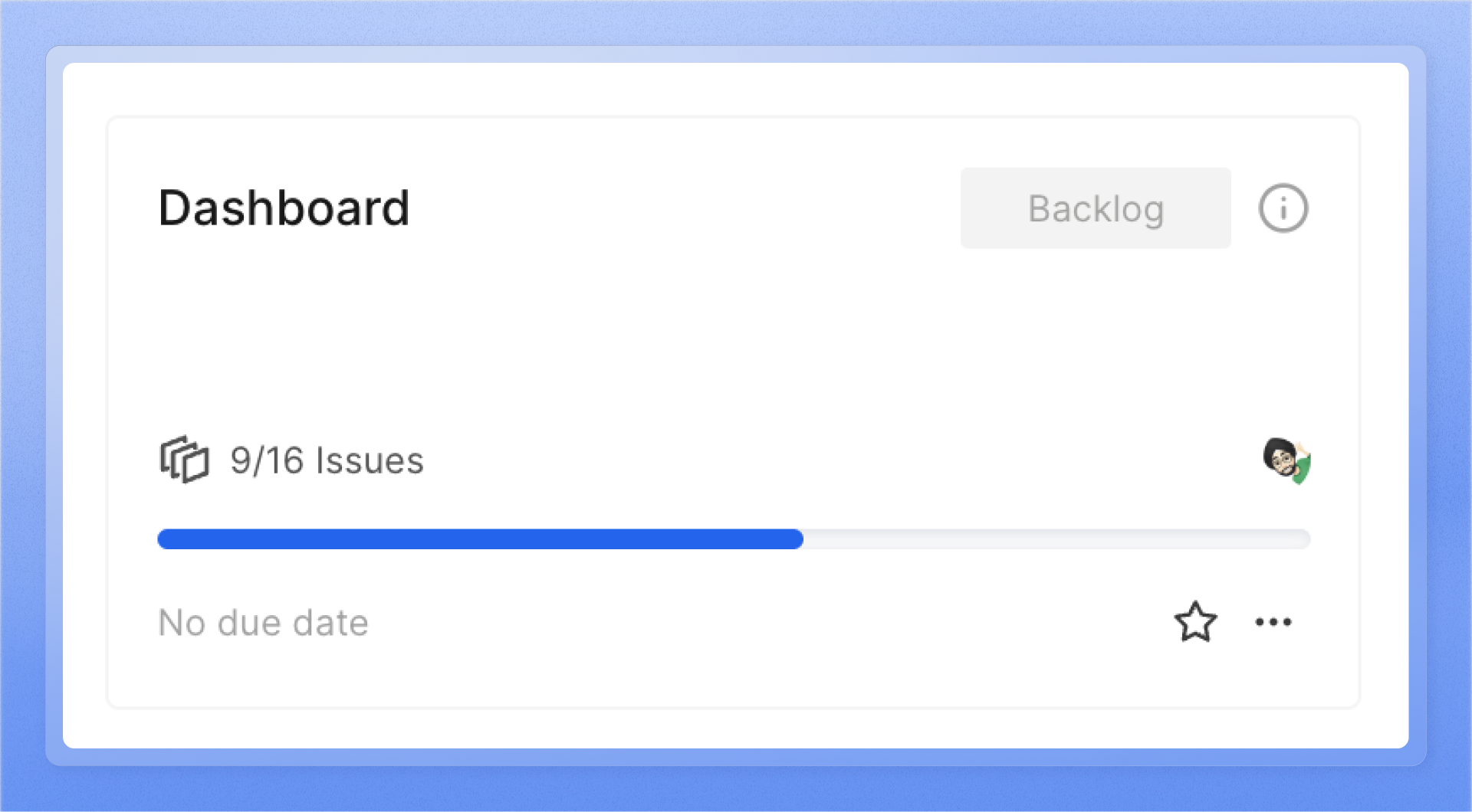 Module progress