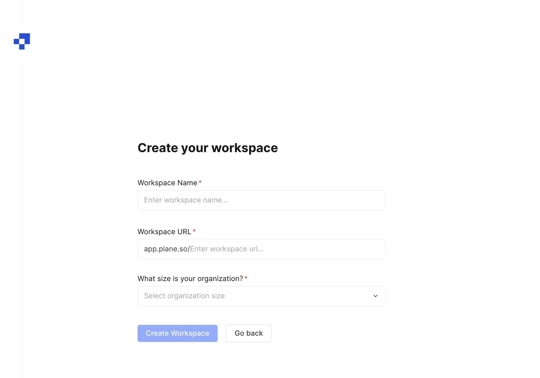 Create workspace